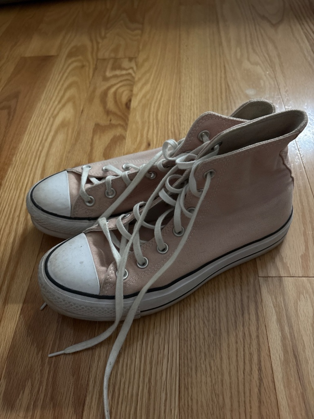 Pink Platform Converse - Picture 2 of 4